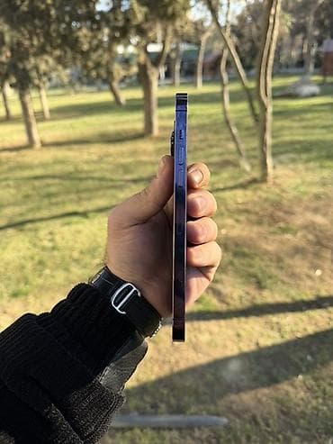 iphone 12 case: IPhone 14 Pro Max, 256 GB, Deep Purple, Face ID, Simsiz şarj — 6