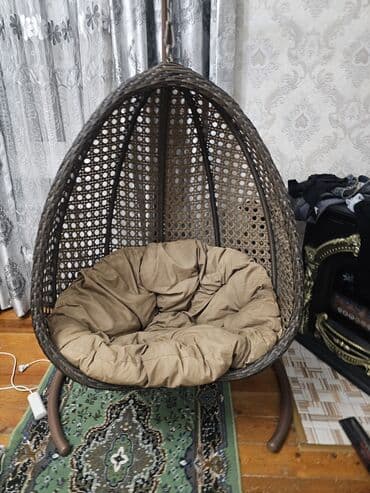 bag yellencek: Oturacaq-yelləncək, Zontiksiz, Həsir toxunuşlu — 2