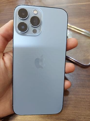 ayfon 6 64: IPhone 13 Pro Max, 256 ГБ, Голубой, Беспроводная зарядка — 1