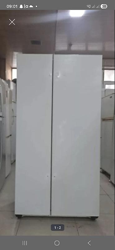 Side-by-Side iki qapılı soyuducu Xüsusiyyətlər: - Sol bölmə