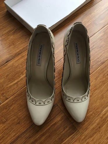 barya ayakkabı: Tuflilər, Ölçü: 36, rəng - Ağ, Yeni — 2