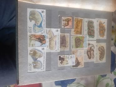 Марки: Filateliya albomu – müxtəlif ölkələrdən tematik markalar kolleksiyası — 1