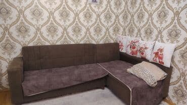 metbex kunc divani: Künc divan, İşlənmiş, Bazalı, Vеlur parça, Çatdırılma yoxdur — 6