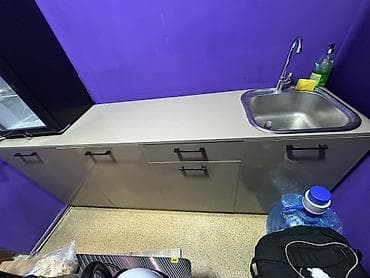 Оборудование для мойки: Az istifadə olunmuş mətbəx mebeli + soyuducu – 500 AZN Elan mətni: Az — 3