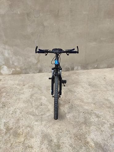 velosiped 24 lük: Dağ velosipedi – 26” təkərlər - Rəng: qara-mavi - Çərçivə: polad — 1