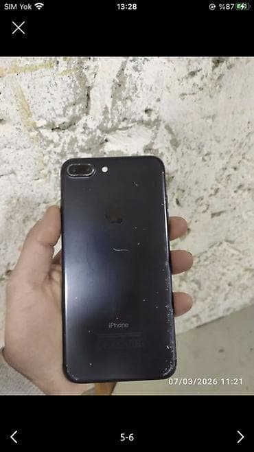 ayfon 7: IPhone 7 Plus, Qara, Barmaq izi — 2