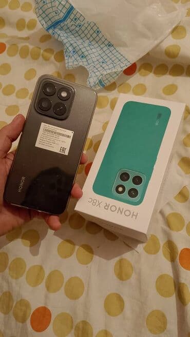 Honor X8c, 256 GB, rəng - Qara, Sensor