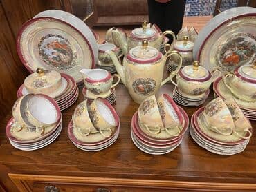 çaşqa: Çay dəsti, Farfor, Madonna, 12 nəfərlik, Almaniya — 2