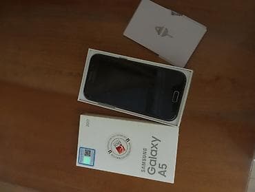 samsung galaxy z: Samsung Galaxy A5 2017, 32 GB, rəng - Qara, Barmaq izi — 1