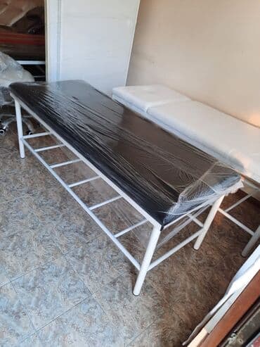 tibbi nümayəndə nədir: Yeni, Masaj kuşetkası, Qatlanmayan, rəng - Ağ — 8