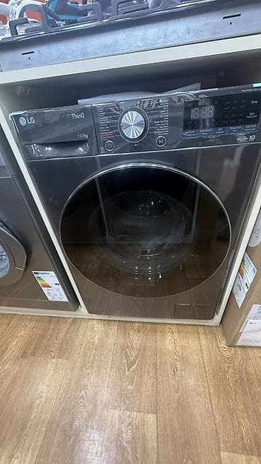 elektrik muherriki: Paltaryuyan maşın LG, 9 kq, Yeni, Avtomat, Qurutma var, Kredit yoxdur, Ünvandan götürmə, Ödənişli çatdırılma, Rayonlara çatdırılma — 6