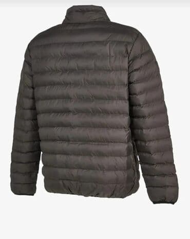 geynilmis paltarlar: New Balance kişi puff gödəkçəsi - Rəng: tünd boz/qaraya yaxın - — 2