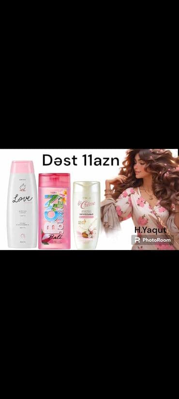 Vücuda Qulluq Dəsti 400 ml Love Şampun Qidalandırıcı 250 ml Bonjour lalafo.az -da Vücuda Qulluq Dəsti 400 ml Love Şampun Qidalandırıcı 250 ml Bonjour