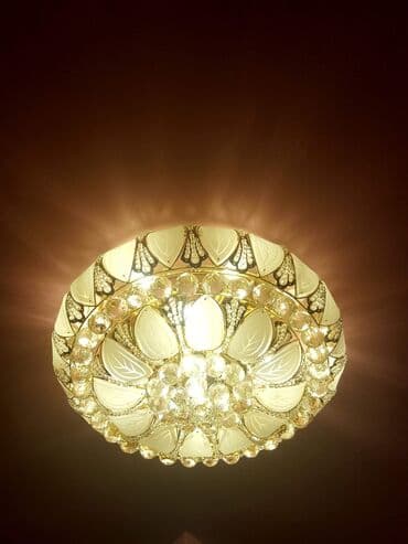 gece lampası: Çılçıraq, 10 və daha çox lampa — 3