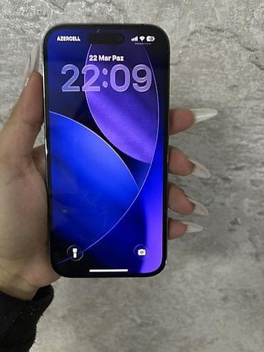 iphone 11 pro azerbaycan fiyatı: IPhone 14 Pro, 256 GB, Deep Purple, Simsiz şarj — 2