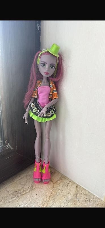 barbi kuklasi: Monster High və Ever After High temalı kolleksiya kuklaları dəsti - — 4