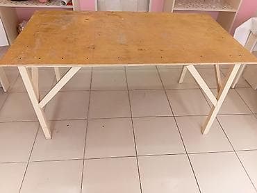 Açılmayan, Taxta, Dördbucaq masa