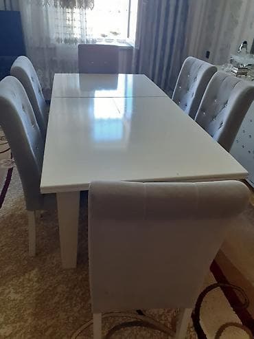 Masa açılan 6stulu ilə 220azn Ünvan Hovsan kod5388 (Lx) lalafo.az -da Masa açılan 6stulu ilə 220azn Ünvan Hovsan kod5388 (Lx)