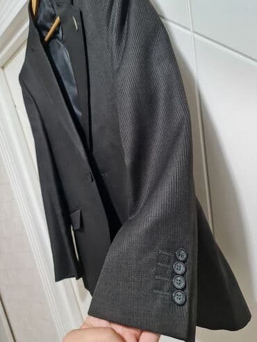 uzun pencekler: Пиджак, В полоску, 6XL (EU 52) — 3