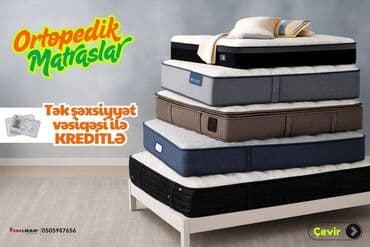 ortopedik dosekler qiymeti: Yeni, Ortopedik matras, İki nəfərlik — 1