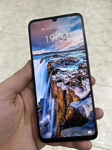 telefon smartfon: Honor 7X, 128 GB, rəng - Mavi, Barmaq izi — 1