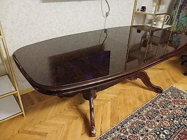 step deke: Qonaq masası, Taxta, Oval masa — 1