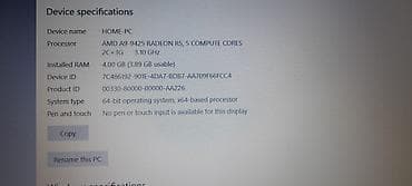 l1800 epson printer: HP noutbuk Texniki göstəricilər - Prosessor: AMD A9-9425, Radeon R5 — 4