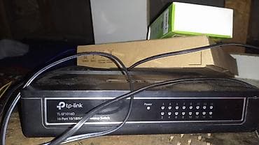 tp link modem satisi: TP-Link TL-SF1016D – 16 portlu 10/100 Mbps masaüstü switch - Model — 2