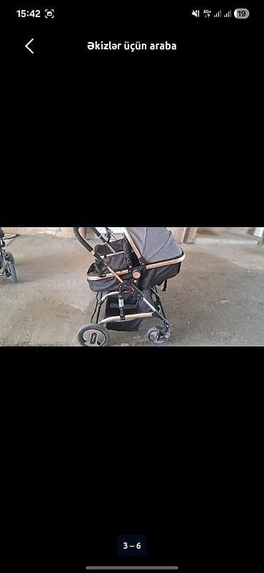 uşaq ucun ev: Əkizlər üçün araba — 5