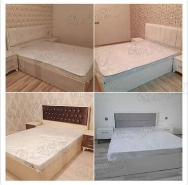 uşaqlar üçün taxta çarpayılar: Yatağ iki nəfərlik her növ yataq desti mövcuddur yüksek keyfiyyət — 1