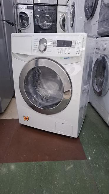 SAMİRƏ kod ³⁰🦋 Samsung paltaryuyan ağ 7kg 340m Yazılı şəkildə zəmanət