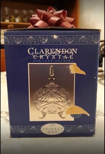 германия посуда: Хрустальная ваза Новая в подарочной коробке Привезена из Америки — 5