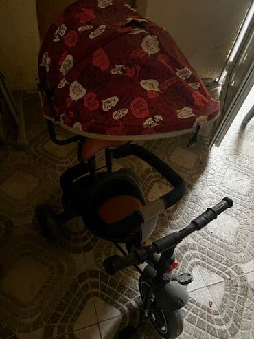 İşlənmiş Üç təkərli Uşaq velosipedi 12", sürətlərin sayı: 1, Ünvandan götürmə