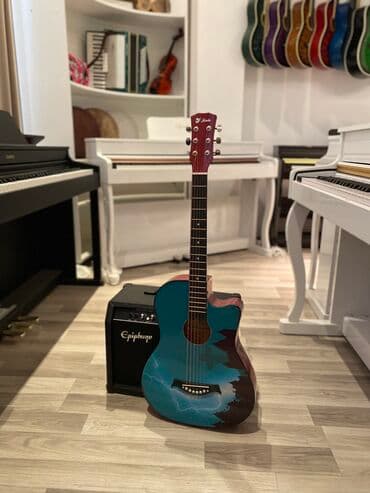 gitara cantasi: Akustik Gitara 🚚Çatdırılma xidməti mövcuddur ⏱09:00-19:00 dək — 1