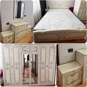 İkinəfərlik çarpayı, Termo, Dolab, 2 tumba, İşlənmiş