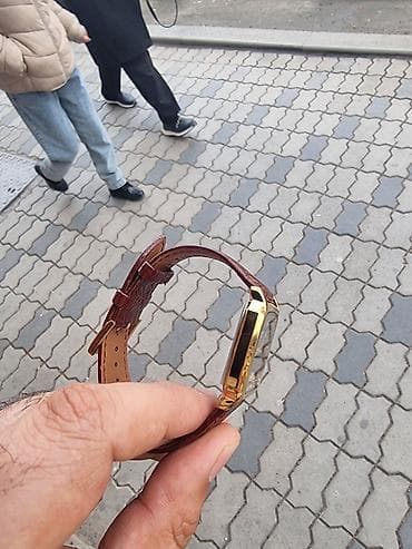 orijinal saat: Qol saatı, Tissot, rəng - Qəhvəyi — 4