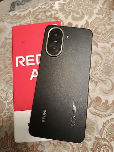 wifi sim kart modem: Redmi A5, 128 GB, rəng - Qara, Sensor, Barmaq izi, İki sim kartlı — 1