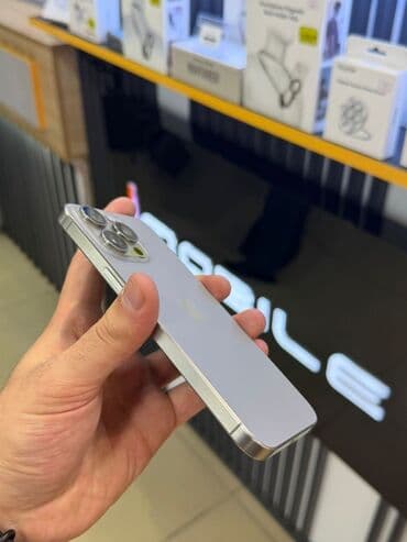ıphone 7: IPhone 15 Pro Max, 256 GB, Gümüşü, Simsiz şarj — 6