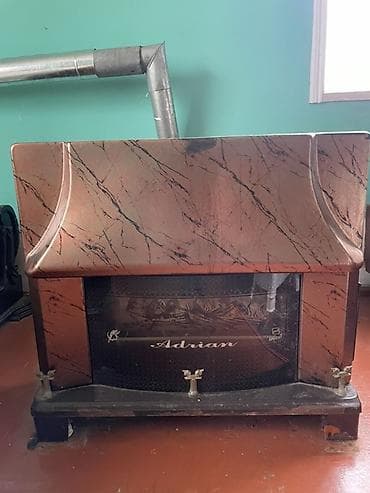 Kamin Peçi, yanacaq - Qaz