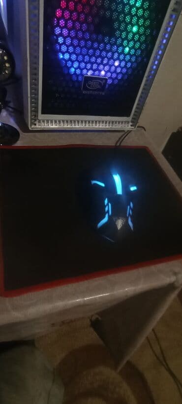 ноутбук: RGB işıqlandırmalı monitor, klaviatura, siçan və sistem bloku daxil — 4