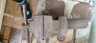 elektrik əl mişarı: Metall üçün iş stolu komplekti - Dəzgah üzərinə bərkidilmiş polad — 1