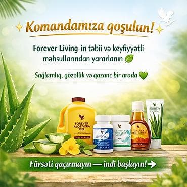 Forever məhsulları – təbii qulluq və dəstək 1) Forever ImmuBlend – 60 — 8