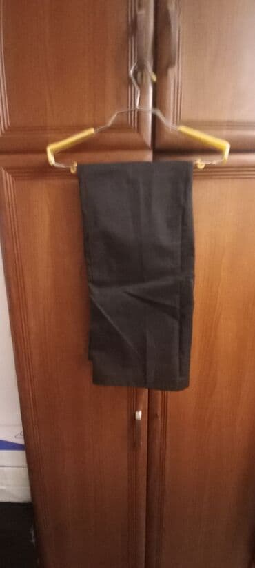 kişi ucun klassik qara kostyum: Kostyum, Qış, XL, rəng - Qara — 6