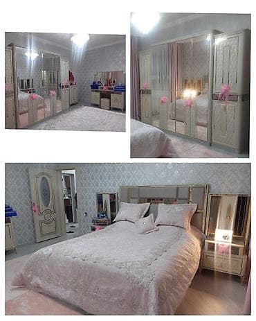 islenmis stol stullar: İkinəfərlik çarpayı, Dolab, Termo, 2 tumba, İşlənmiş — 1