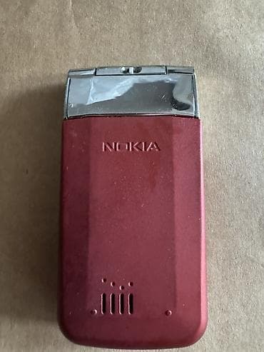 noki 7610: Nokia rəng - Qırmızı — 3