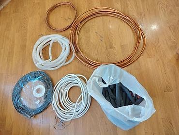 Split sistem kondisioner quraşdırılması üçün komplekt materiallar mis