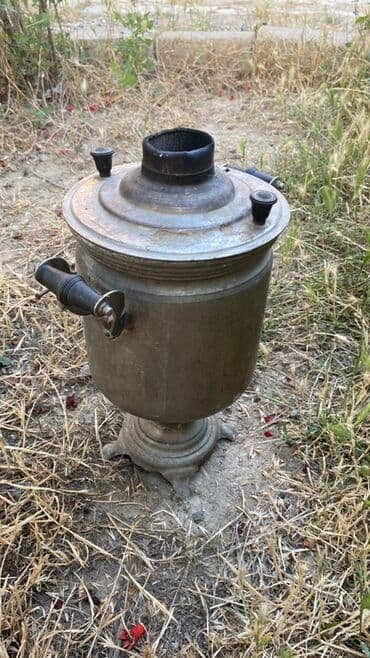samovar satılır: İşlənmiş Od Samovar, 5 l, Pulsuz çatdırılma — 3