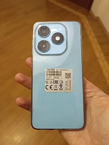 telefonlar islenmis: Tecno T220, 256 GB, rəng - Göy, Zəmanət, Sənədlərlə — 5