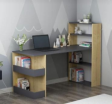 Kompüter masası, Yeni, Açılmayan, Laminat, Kvadrat masa