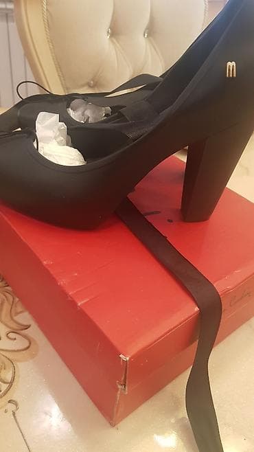 kablok ayaqqabilar: Tuflilər, Ölçü: 40, rəng - Qara, Yeni — 4